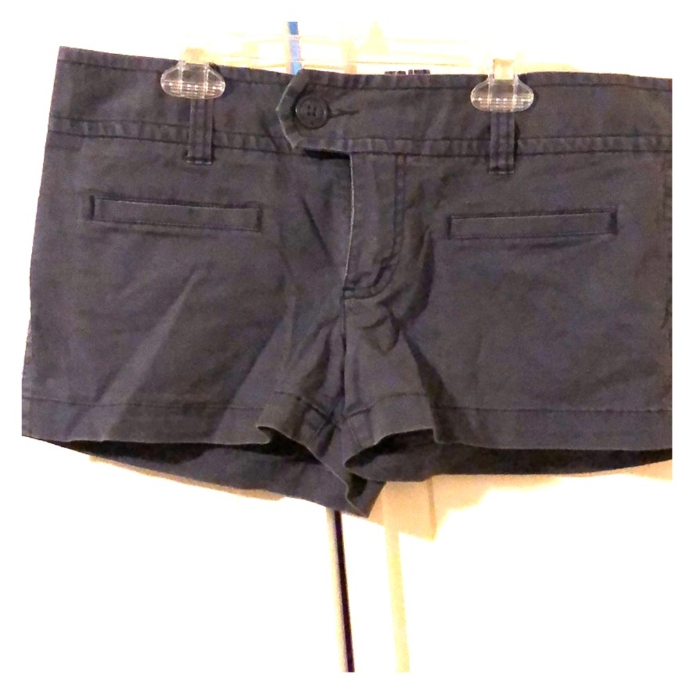 Dark blue chino shorts